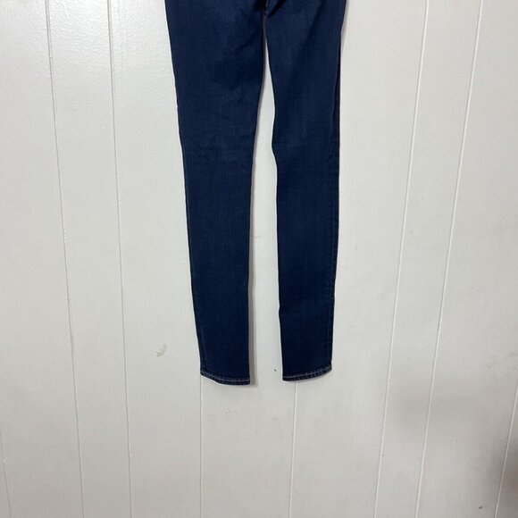 Abercrombie & Fitch Womens The A&F Super Skinny Jeans Dark Wash Size 2R - Picture 6 of 8